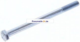Sechskantschraube DIN 931, M 6x80, Stahl verzinkt 8.8