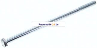Sechskantschraube DIN 931, M 8x160, Stahl verzinkt 8.8