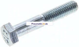Sechskantschraube DIN 931, M 8x45, Stahl verzinkt 8.8