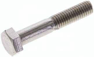 Sechskantschraube DIN 931, M 8x45, Edelstahl A2