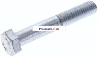 Sechskantschraube DIN 931, M 8x50, Stahl verzinkt 8.8