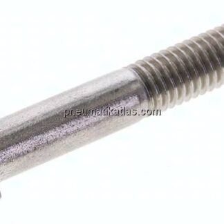 Sechskantschraube DIN 931, M 8x50, Edelstahl A2