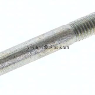 Sechskantschraube DIN 931, M 8x60, Stahl verzinkt 8.8