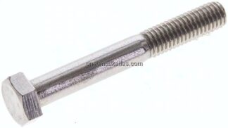 Sechskantschraube DIN 931, M 8x60, Edelstahl A2