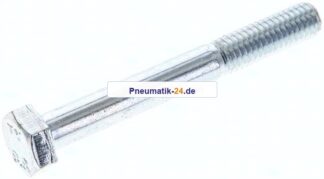 Sechskantschraube DIN 931, M 8x65, Stahl verzinkt 8.8