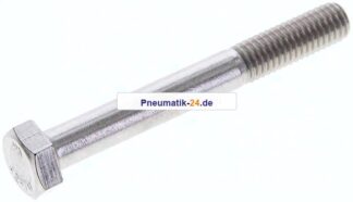Sechskantschraube DIN 931, M 8x65, Edelstahl A2