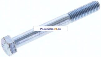 Sechskantschraube DIN 931, M 8x70, Stahl verzinkt 8.8