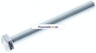 Sechskantschraube DIN 933, M 10x100, Stahl verzinkt 8.8