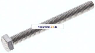 Sechskantschraube DIN 933, M 10x100, Edelstahl A2