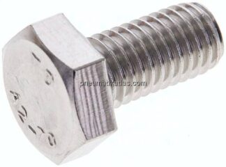 Sechskantschraube DIN 933, M 10x20, Edelstahl A2