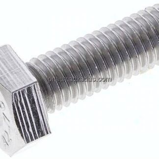Sechskantschraube DIN 933, M 10x30, Edelstahl A2
