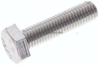 Sechskantschraube DIN 933, M 10x40, Edelstahl A2