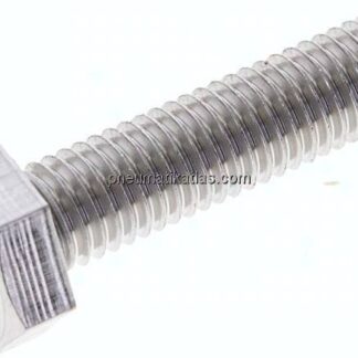 Sechskantschraube DIN 933, M 10x40, Edelstahl A2