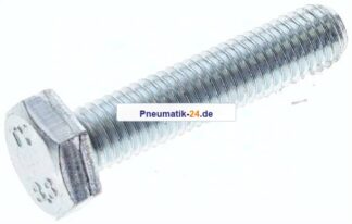 Sechskantschraube DIN 933, M 10x45, Stahl verzinkt 8.8