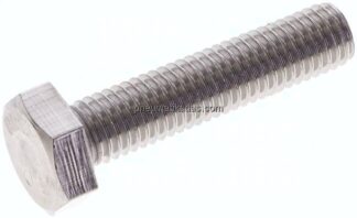 Sechskantschraube DIN 933, M 10x45, Edelstahl A2