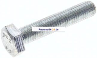 Sechskantschraube DIN 933, M 10x50, Stahl verzinkt 8.8