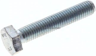 Sechskantschraube DIN 933, M 10x55, Stahl verzinkt 8.8