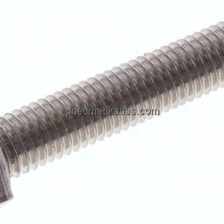 Sechskantschraube DIN 933, M 10x55, Edelstahl A2
