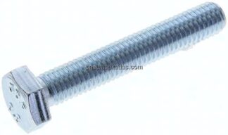 Sechskantschraube DIN 933, M 10x60, Stahl verzinkt 8.8