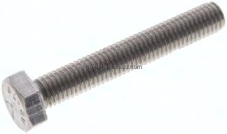 Sechskantschraube DIN 933, M 10x65, Edelstahl A2
