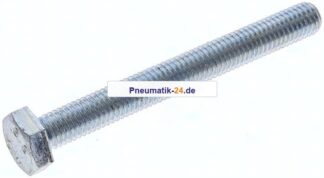 Sechskantschraube DIN 933, M 10x90, Stahl verzinkt 8.8