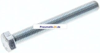 Sechskantschraube DIN 933, M 12x100, Stahl verzinkt 8.8