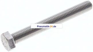 Sechskantschraube DIN 933, M 12x100, Edelstahl A2