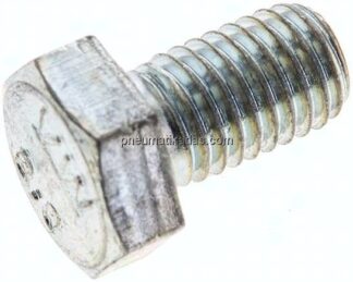 Sechskantschraube DIN 933, M 12x20, Stahl verzinkt 8.8