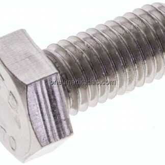 Sechskantschraube DIN 933, M 12x25, Edelstahl A2