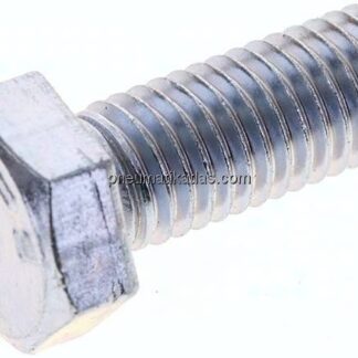 Sechskantschraube DIN 933, M 12x30, Stahl verzinkt 8.8