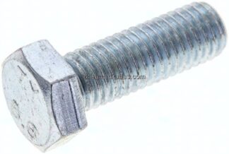 Sechskantschraube DIN 933, M 12x35, Stahl verzinkt 8.8