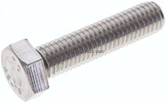 Sechskantschraube DIN 933, M 12x50, Edelstahl A2