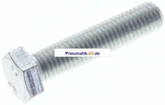 Sechskantschraube DIN 933, M 12x55, Stahl verzinkt 8.8