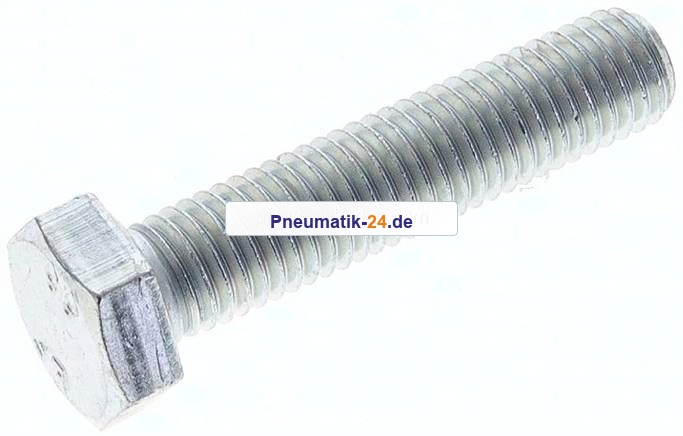 Sechskantschraube DIN 933, M 12x55, Stahl verzinkt 8.8