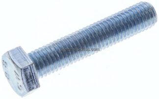 Sechskantschraube DIN 933, M 12x60, Stahl verzinkt 8.8