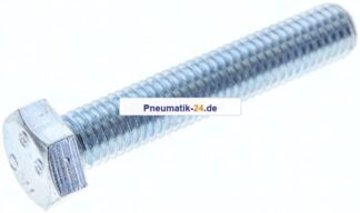 Sechskantschraube DIN 933, M 12x65, Stahl verzinkt 8.8