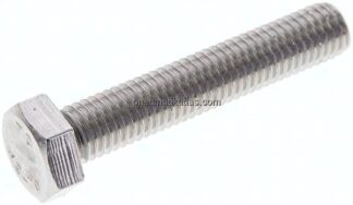 Sechskantschraube DIN 933, M 12x65, Edelstahl A2