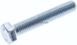 Sechskantschraube DIN 933, M 12x70, Stahl verzinkt 8.8