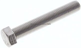 Sechskantschraube DIN 933, M 16x100, Edelstahl A2