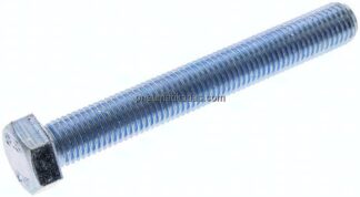 Sechskantschraube DIN 933, M 16x120, Stahl verzinkt 8.8