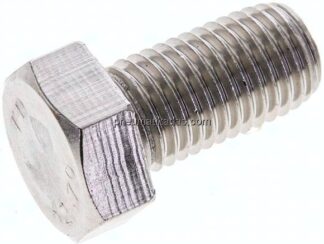 Sechskantschraube DIN 933, M 16x30, Edelstahl A2
