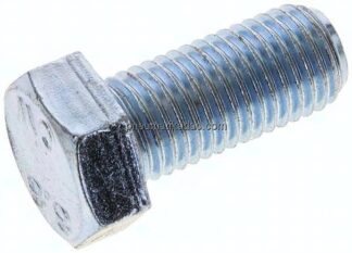Sechskantschraube DIN 933, M 16x35, Stahl verzinkt 8.8