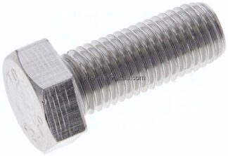 Sechskantschraube DIN 933, M 16x40, Edelstahl A2