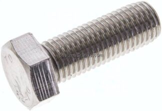 Sechskantschraube DIN 933, M 16x45, Edelstahl A2