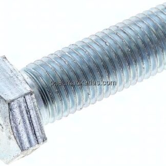 Sechskantschraube DIN 933, M 16x50, Stahl verzinkt 8.8