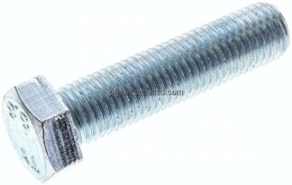 Sechskantschraube DIN 933, M 16x65, Stahl verzinkt 8.8