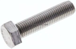 Sechskantschraube DIN 933, M 16x65, Edelstahl A2