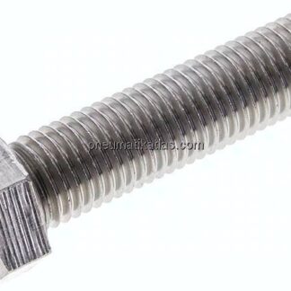 Sechskantschraube DIN 933, M 16x65, Edelstahl A2