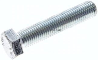 Sechskantschraube DIN 933, M 16x80, Stahl verzinkt 8.8