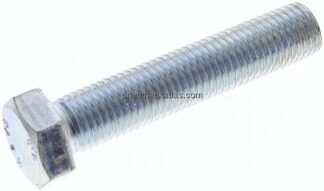 Sechskantschraube DIN 933, M 20x100, Stahl verzinkt 8.8